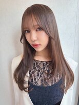 アース 一宮店(HAIR & MAKE EARTH)&nbsp;20代30代◎冬の暗めカラー×くびれレイヤーカットで小顔美人