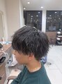 セカンドムウ(Second MW)&nbsp;パーマ感を出すアイロンセットも得意です！
