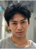 10代20代30代スパイキーショート×フェザーパーマ