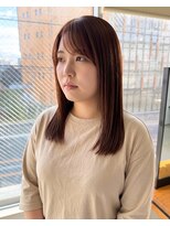 零秒女髪 千里丘店&nbsp;大人女性の艶髪まとまりロングストレート髪質改善美髪艶感