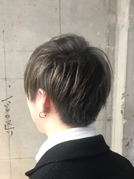 オッソ(OSSO) ソフトツーブロックトランクスヘアハイトーンメンズ