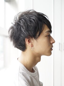 ニット 銀座(knit) メンズカジュアルマッシュ【knit 銀座 荒柄ノエル】