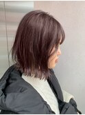 【DaVin中目黒】外ハネボブ チェリーバイオレット