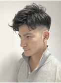 爽やかメンズパーマでオトコの余裕簡単メンズスタイリング