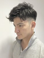 フェイバリットビューティシャルム(Favorite Beauty Charme)&nbsp;爽やかメンズパーマでオトコの余裕簡単メンズスタイリング