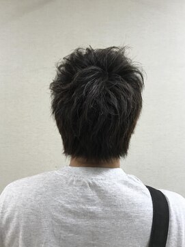 コム(com by neolive) ショートメンズパーマスタイル1