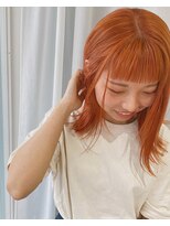 ラニヘアサロン(lani hair salon)&nbsp;ビビットオレンジカラー