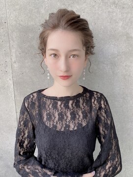 ユアーズ ヘア 恵比寿本店(youres hair) ギブソンタック風アレンジ