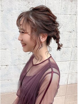 ミモザワークス(Mimosa Works) 可愛い後れ毛編みおろし