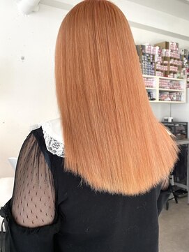 ターン ヘアー(TAAN HAIR) ホワイトオレンジ