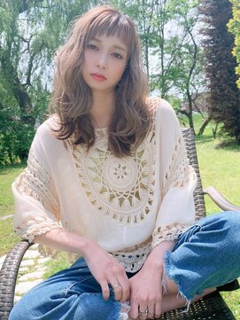 ウィズ 柏店(Wiz) セミロングヌーディーベージュ