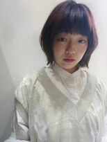 ブゾン(buZon)&nbsp;【buZonブゾン】レイヤーボブ×パープルカラー