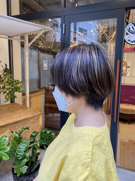 デイジーロータス(DAISYLOTUS) 【トガシ】白髪ぼかしハイライトカラー