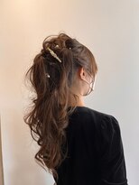 パーティーヘアセット★ゆるふわポニーテール[渋谷]
