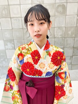 トゥコ(tuco) 卒業式セット　袴着付け　卒業式袴　着付け