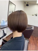 くびれショートボブ+髪質改善トリートメント  30代40代