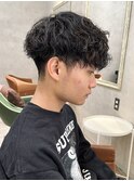 メンズ/スパイラルパーマ