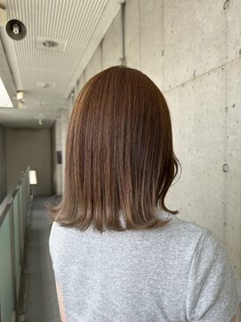 ガルボヘアー 名古屋栄店(garbo hair) ナチュラルカラー10代20代ブラウン裾カラー