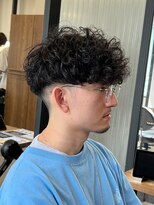 エルマーク(L-MARK) スペインカールスパイラルパーマツイストパーマフェード短髪