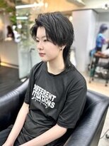 ディア(.eer) 中性女子さんにオススメ♪アップバングウルフ/中性ウルフ