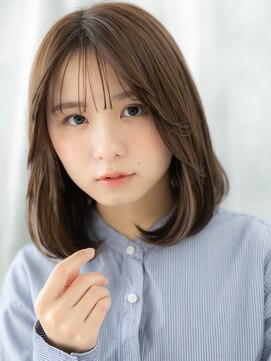 ドクターズサロン LAB 小山店 大人可愛いオンブレカラー艶髪ワンカールロブg小山10代20代30代