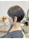 ナチュラル丸みショート☆彡