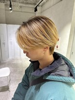 キートス(Kiitos)&nbsp;【冬人気スタイル】前上がりセンターパート×ニュアンスパーマ