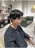 センターパートワンカールスパイラル