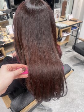 アバーブ ギンザ(Above Ginza) 透明感カラー＊甘すぎないカシス系