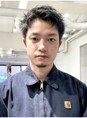 ツーブロックスパイキーショート