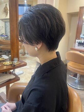 ラウンジ モリオ イケブクロ(Lounge MORIO Ikebukuro) 骨格に似合わせたハンサムショートスタイル*