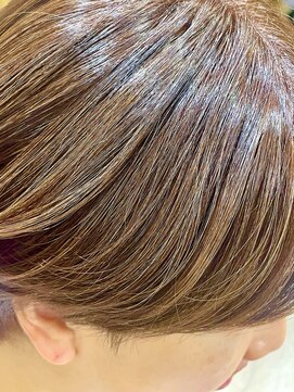 コネクト(Connect) ナチュラルハイライト×透明感×白髪ぼかし◎