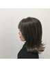 似合わせカット+炭酸シャンプー【ヘッドスパ、トリートメント】