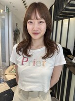 ラパンセヴェール(LA PENSEE VERT)&nbsp;【LA PENSEE カホ】ミディアムレングスレイヤーカット