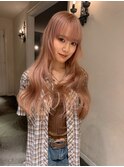 ピンクベージュ