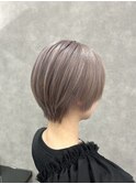 ミルクティーアッシュショートダブルカラー成増地下鉄成増
