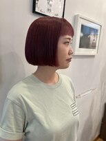 ルッツ(Lutz. hair design)&nbsp;9/6 ピンクボブ [犬山良慈]