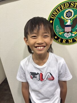 ヘアーメイク ララ(HAIR MAKE LALA) キッズ　ウルフカット