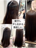 癖を伸ばしたいより綺麗にしたい