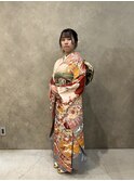 成人式振袖着付