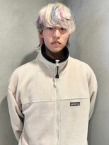 メンズペレ 渋谷(MEN'S PELE)&nbsp;ニュアンスパーマ/韓国マッシュ/スパイキーショート/渋谷