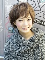 エミル 国分寺(emile)&nbsp;ふんわりくせ毛風ナチュラル丸みショート【国分寺】