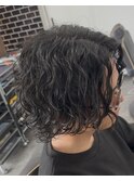 色気抜群波巻きパーマ