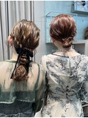 お呼ばれヘアセット