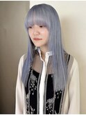 くびれヘア/アプリコットオレンジ/夏のヘアアレンジ/梅田