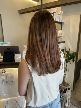 ソア(soa.) ナチュラルウィービングで作るオレンジベージュ