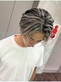 ホワイトベージュバレイヤージュ
