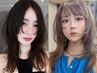 【人気No.1ブリーチなしカラー】カット＋選べる3種のカラー＋TOKIO TR ￥10000