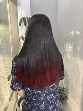 クム(kumu) 【kumu】縮毛矯正/ダブルカラー/レイヤーカット/髪質改善/韓国