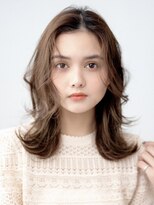 エミュー 大船店(emue)&nbsp;大船駅ワンカラーブリーチなしダブルカラーオリーブブラウン30代